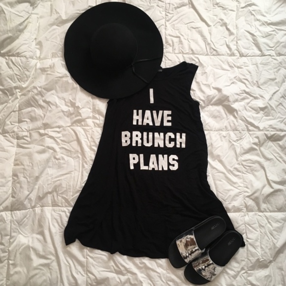 I have brunch plans Tshirt dress